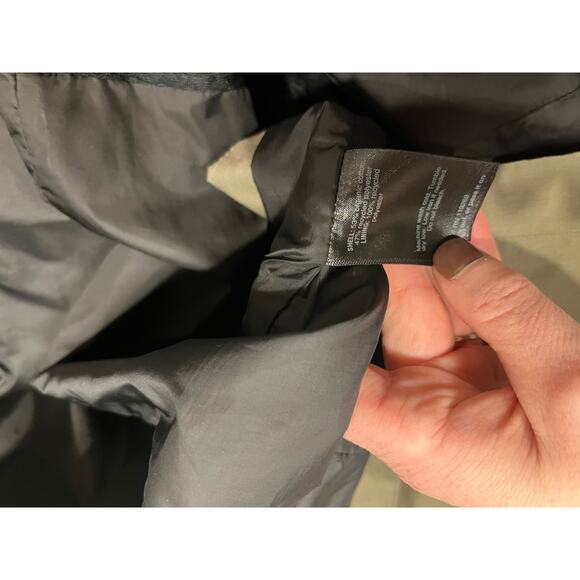 EUC NAU Army Green Quintessential Trench Jacket M - Picture 7 of 8